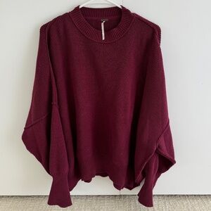 Free People Easy Street Tunic Sweater sz Small
